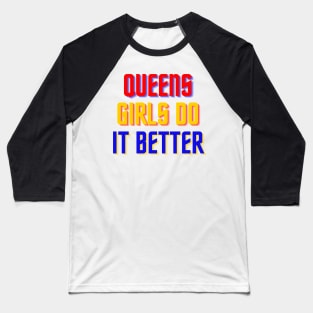 Queens Girls Baseball T-Shirt